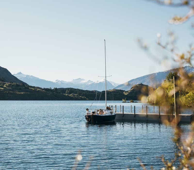Sailboat on Lake Wanaka