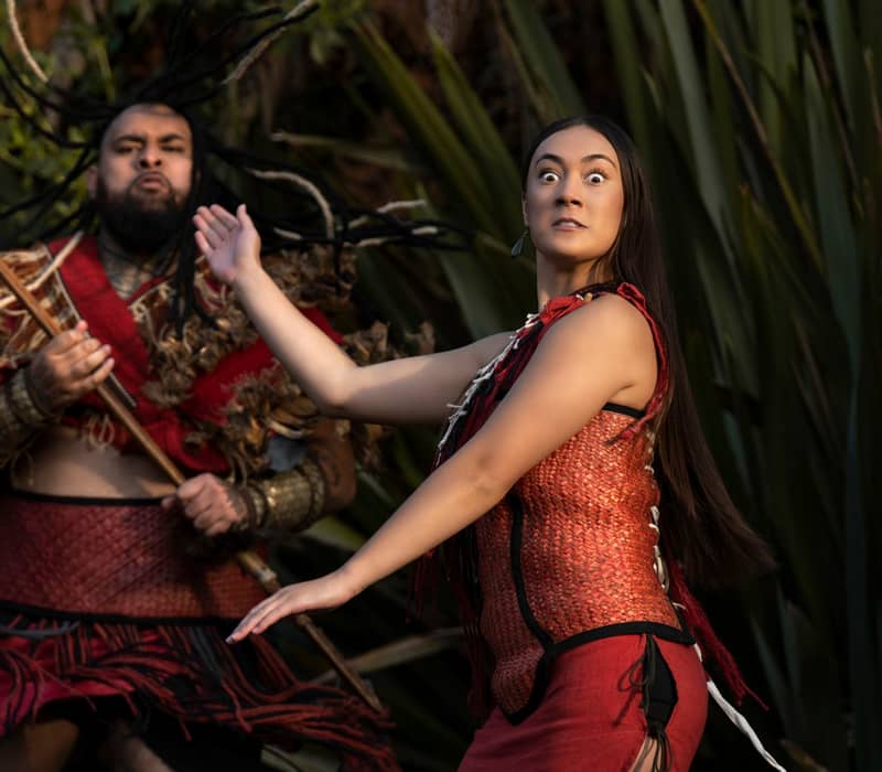 Kapa Haka performance at Te Pa Tu